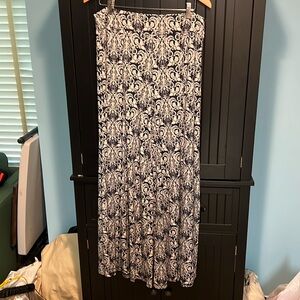 Printed palazzo pants